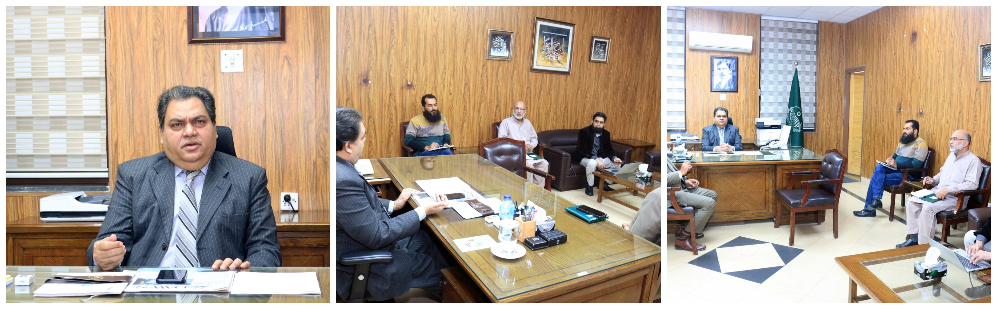 DG QAED held Meeting with IT Team