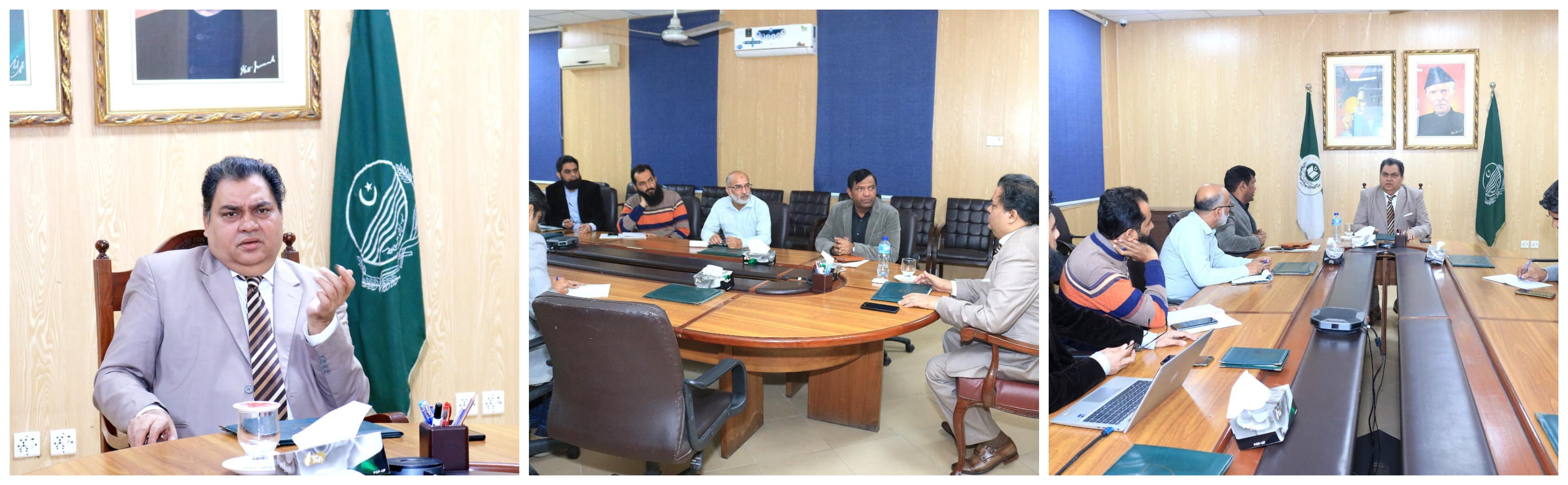 DG QAED held Follow-up Meeting with IT Team