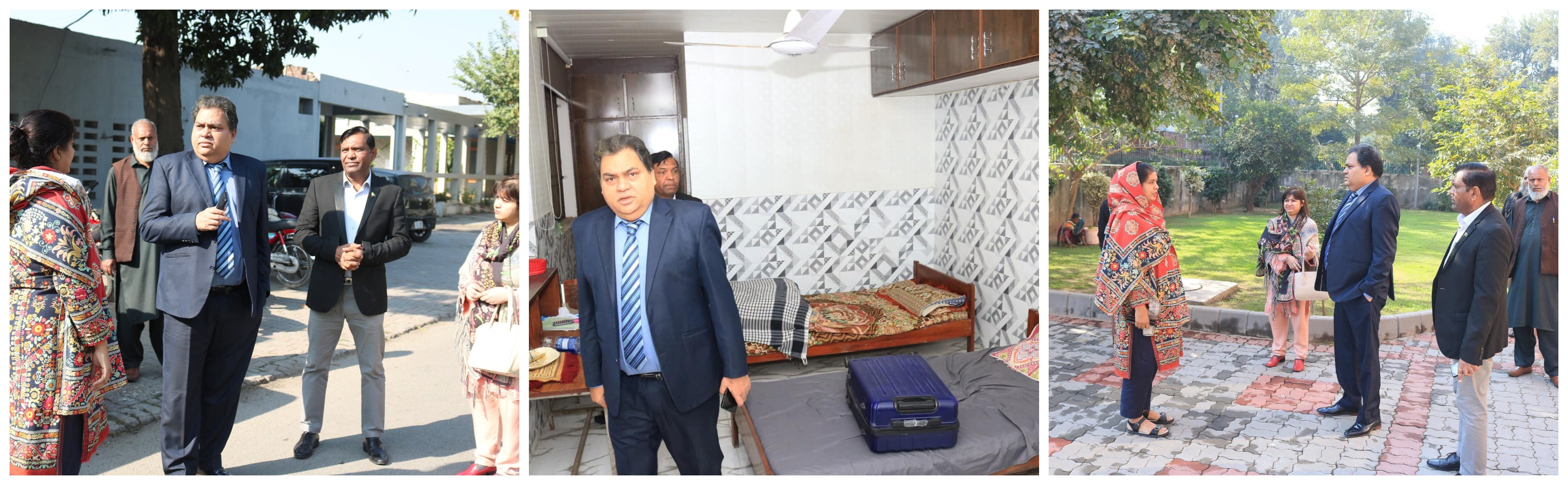 DG QAED visited Male & Female Hostel