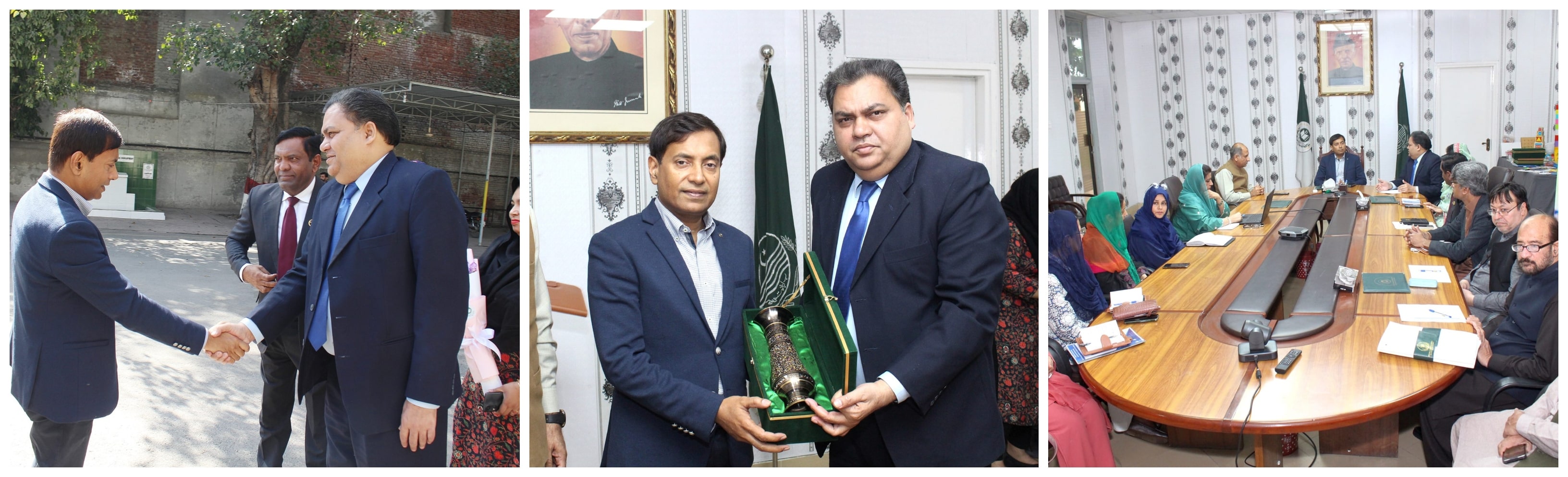 Worthy Secretary School Education Department Punjab Dr. Ehtisham Anwar visited QAED Punjab