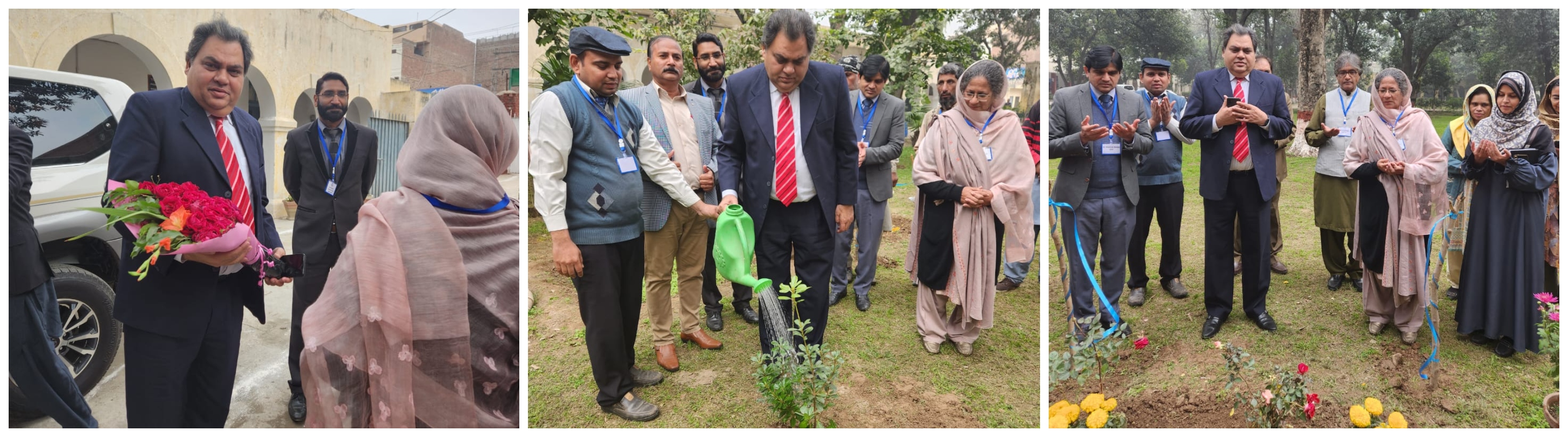 DG QAED visited QAED Sharqpur, SKP and Inagurated plant nursery