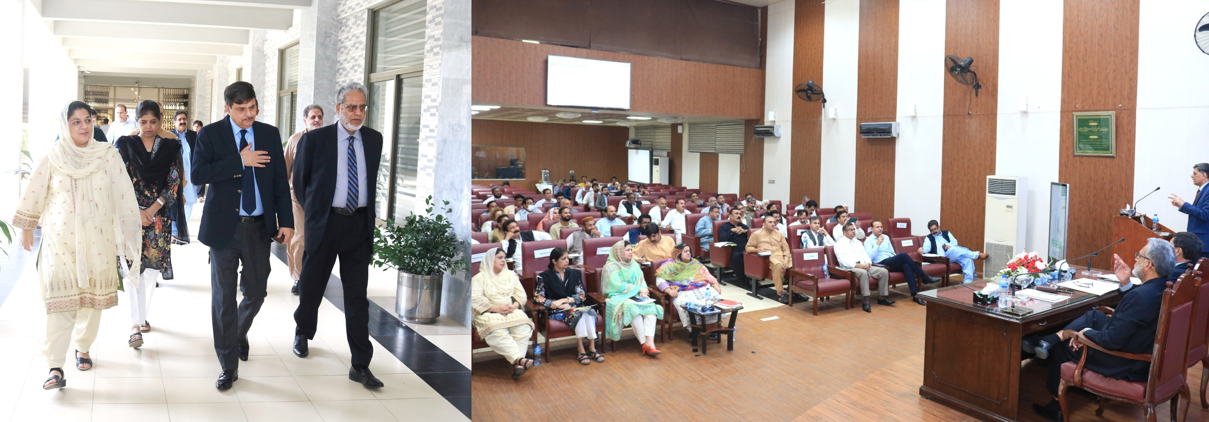 CEO conference was held at QAED under the chairmanship of Minister and Secretary, SED Punjab.
