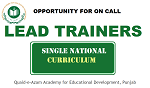 OPPORTUNITY FOR ON CALL LEAD TRAINERS